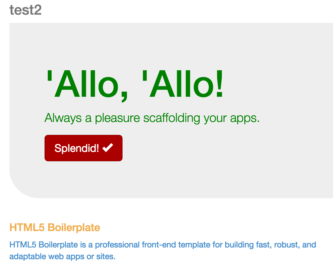 Demo project deployed!