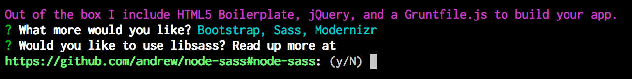 Do you want to use node-sass?