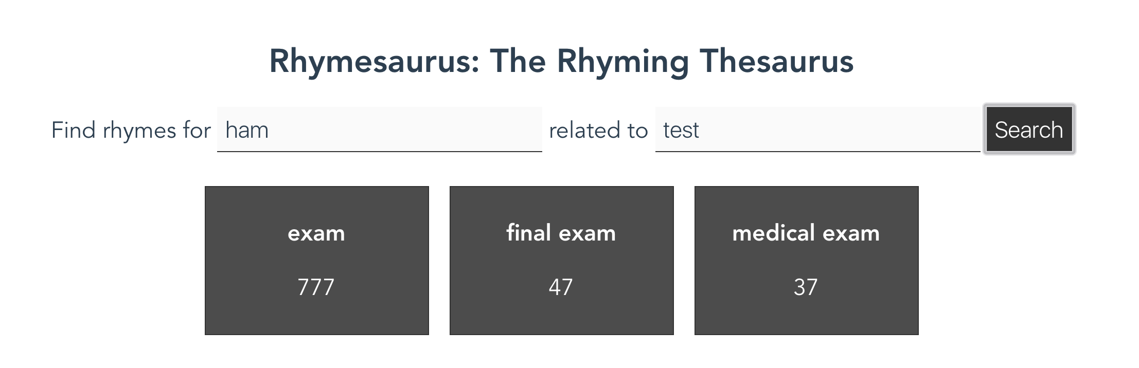 Testing the Data Output