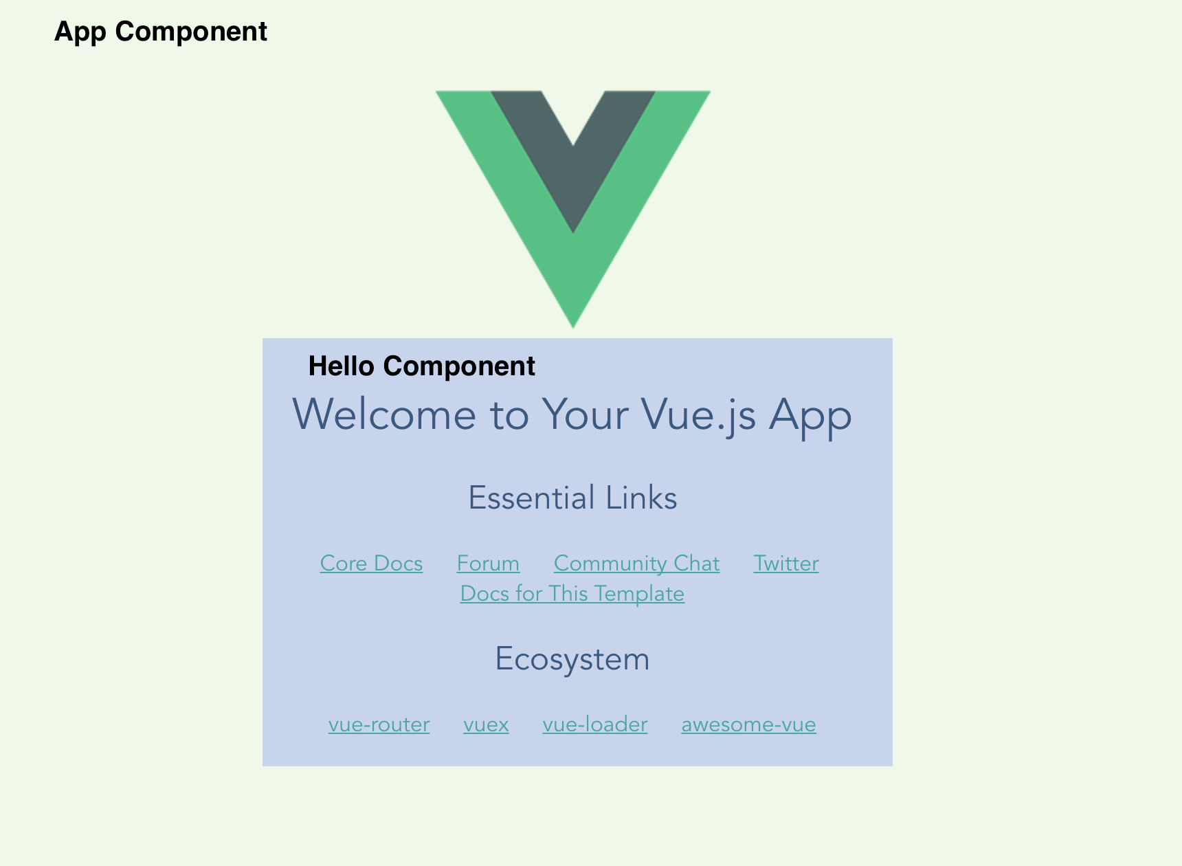 Vue.js App Components